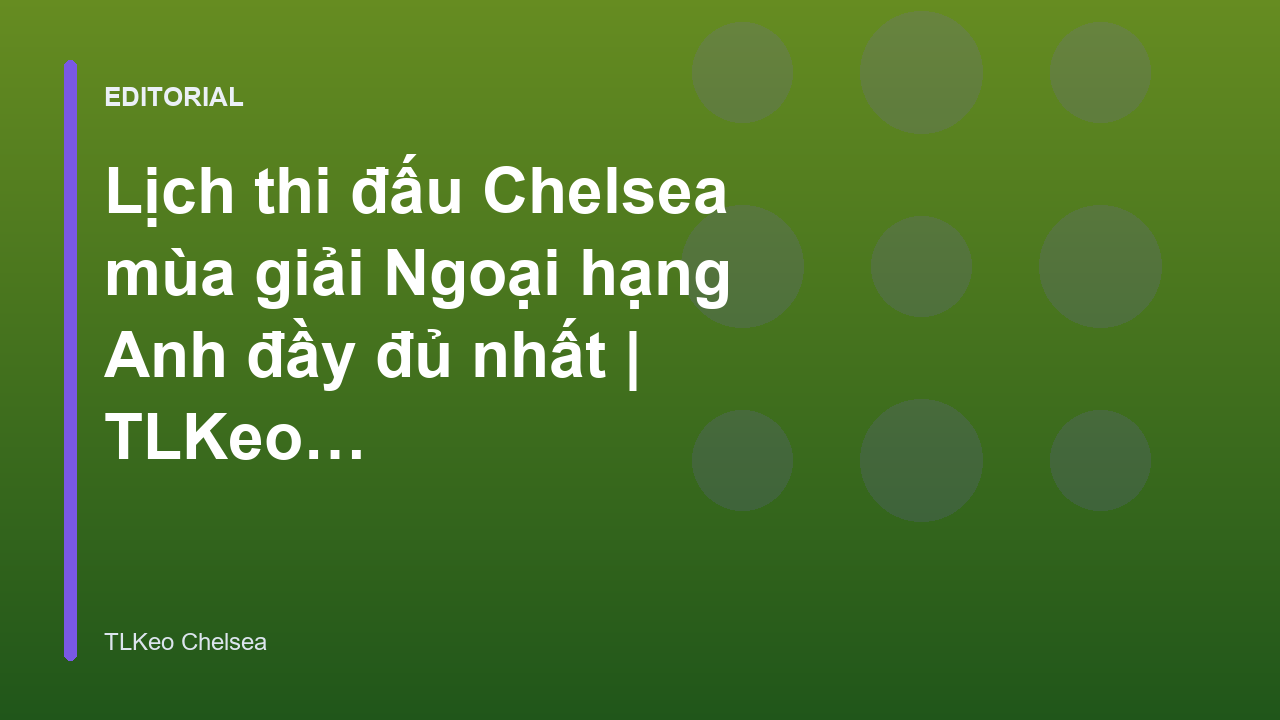 Đội hình Chelsea trong một trận đấu tại Ngoại hạng Anh